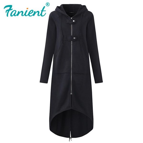 women's hoodies & sweatshirts winter black long sweatshirt coat women fashion casual zipper hooded jacket hoodie vintage casaco outerwe
women's hoodies & sweatshirts winter black long sweatshirt coat women fashion casual zipper hooded jacket hoodie vintage casaco outerwe
