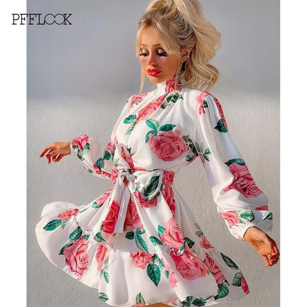 vintage print ruffle autumn dress women long sleeves bow waist tie pleated stand neck vestidos elegant holiday mini robe casual dresses, Black;gray
vintage print ruffle autumn dress women long sleeves bow waist tie pleated stand neck vestidos elegant holiday mini robe casual dresses, Black;gray