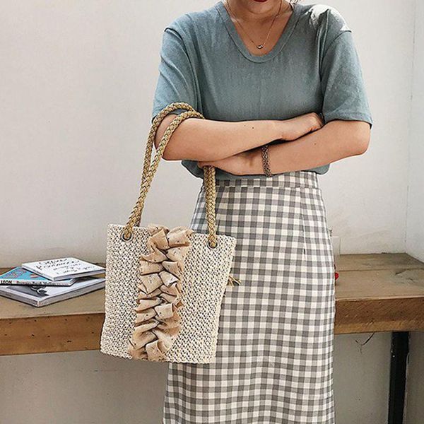evening bags women's summer woven shoulder bag fashion double strap zipper handbag woman leisure travel beach straw wome 2021
evening bags women's summer woven shoulder bag fashion double strap zipper handbag woman leisure travel beach straw wome 2021
