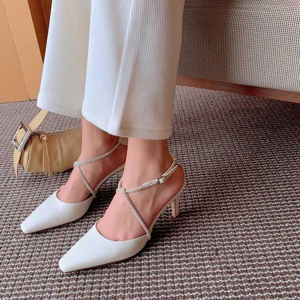sandals meiyi wolf 2021 summer diamond cross one line buckle inside and outside full leather pointed thin high heel hollow, Black
sandals meiyi wolf 2021 summer diamond cross one line buckle inside and outside full leather pointed thin high heel hollow, Black