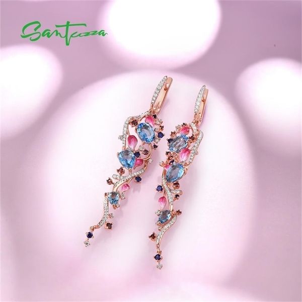 santuzza silver earrings for women 925 sterling silver pink leaves shiny color stones drop earrings fine jewelry handmade enamel-a, Golden;silver
santuzza silver earrings for women 925 sterling silver pink leaves shiny color stones drop earrings fine jewelry handmade enamel-a, Golden;silver