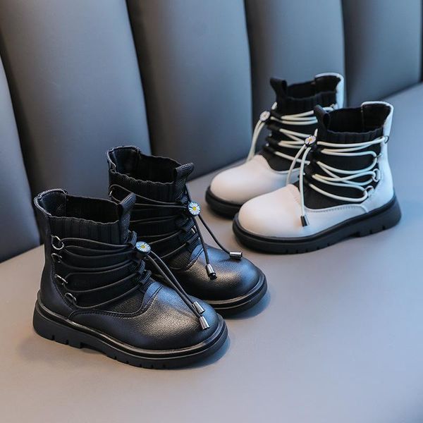 boots children' flat shoe little girl ankle autumn for kids school 2021 fashion elastic band socks leather 3-12 year, Black;grey
boots children' flat shoe little girl ankle autumn for kids school 2021 fashion elastic band socks leather 3-12 year, Black;grey