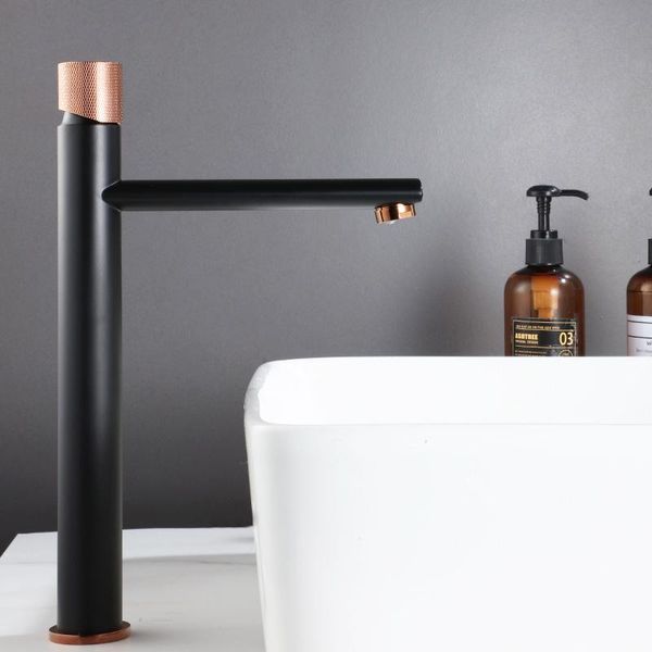black rose gold bathroom basin faucets solid brass sink mixer & cold single handle deck mounted lavatory unique design taps
black rose gold bathroom basin faucets solid brass sink mixer & cold single handle deck mounted lavatory unique design taps