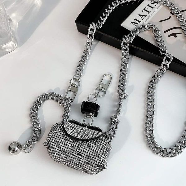 waist bags korean version metal diagonal chain women's versatile rhinestone bag decoration with skirt suit and belt accessories
waist bags korean version metal diagonal chain women's versatile rhinestone bag decoration with skirt suit and belt accessories