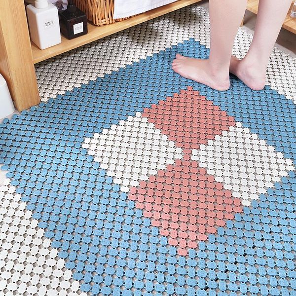 bath mats creative room bathroom carpet set mesh soft pvc non-slip foot massage 9 colors for choose combination
bath mats creative room bathroom carpet set mesh soft pvc non-slip foot massage 9 colors for choose combination