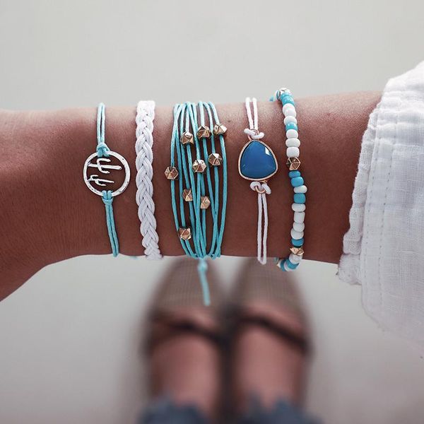 charm bracelets zhen tomomi boho blue rope beads cactus charms bracelet set for women girl handmade stone weaving multi layer, Golden;silver
charm bracelets zhen tomomi boho blue rope beads cactus charms bracelet set for women girl handmade stone weaving multi layer, Golden;silver