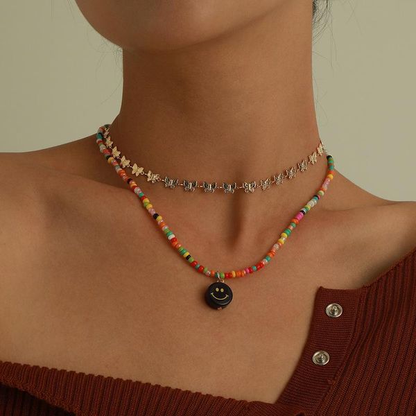 pendant necklaces boho ethnic seed bead choker butterfly chain necklace for women gold silver color collar party fashion jewelry gift
pendant necklaces boho ethnic seed bead choker butterfly chain necklace for women gold silver color collar party fashion jewelry gift