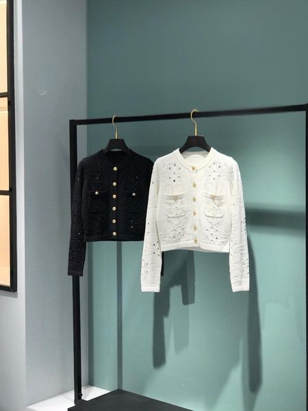 women's jackets chunyuan 2021 spring and summer small fragrance versatile cotton short cut knitted cardigan for women, Black;brown
women's jackets chunyuan 2021 spring and summer small fragrance versatile cotton short cut knitted cardigan for women, Black;brown