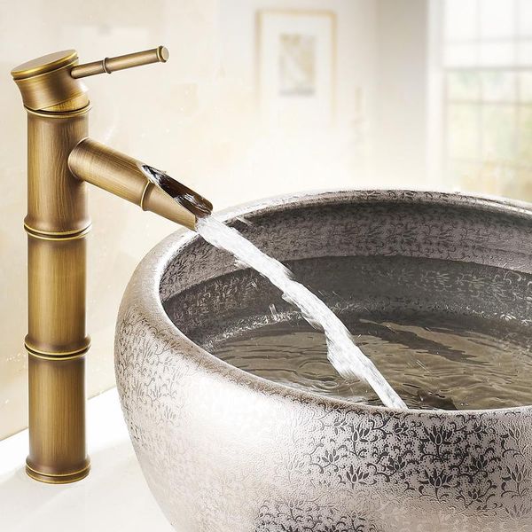 kitchen faucets antique bathroom sink basin faucet retro, bamboo style single hole vintage, brass and cold
kitchen faucets antique bathroom sink basin faucet retro, bamboo style single hole vintage, brass and cold