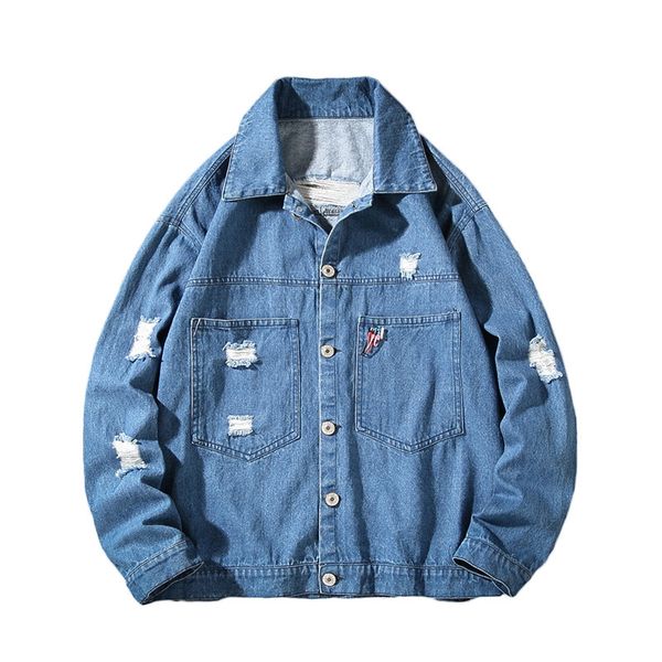 men's casual shirts jacket hip hop vintage denim casual street pilot harajuku fashion hole ultra thin button blue sky men's, White;black
men's casual shirts jacket hip hop vintage denim casual street pilot harajuku fashion hole ultra thin button blue sky men's, White;black