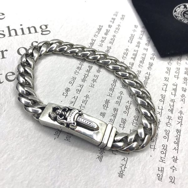 luxury designer fashion exquisite ch croft cross personalized sword chaoren electroplated thai silver hand brand bracelet, Red;brown
luxury designer fashion exquisite ch croft cross personalized sword chaoren electroplated thai silver hand brand bracelet, Red;brown