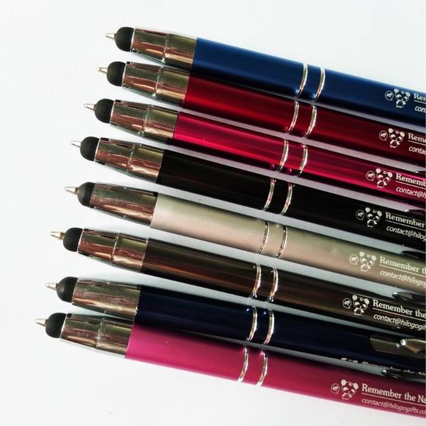 company event giveaways nice logo stylus ballpoint pens custom with your brand text customized on pen body, Blue;orange
company event giveaways nice logo stylus ballpoint pens custom with your brand text customized on pen body, Blue;orange