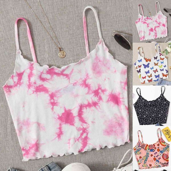 printed sleeveless women camis sling corset solid color fashion knitted summer clothing for, White
printed sleeveless women camis sling corset solid color fashion knitted summer clothing for, White