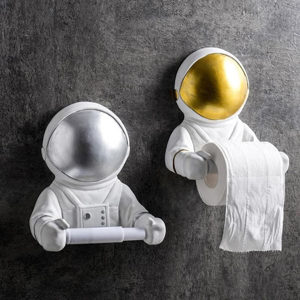 toilet paper holders creative astronaut tissue holder non-perforating box wall mounted roll shelf
toilet paper holders creative astronaut tissue holder non-perforating box wall mounted roll shelf