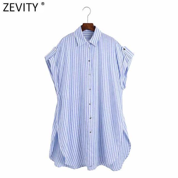 zevity women vintage striped print loose smock blouse office lady short sleeve side split casual shirts chic blusas ls9352 210603, White
zevity women vintage striped print loose smock blouse office lady short sleeve side split casual shirts chic blusas ls9352 210603, White
