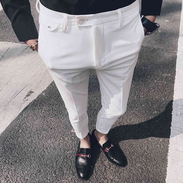 men's pants men's branded clothing lean spring fit suit pants/male pure cotton groom fashion was worn in pants 28-36 iigx, Black
men's pants men's branded clothing lean spring fit suit pants/male pure cotton groom fashion was worn in pants 28-36 iigx, Black