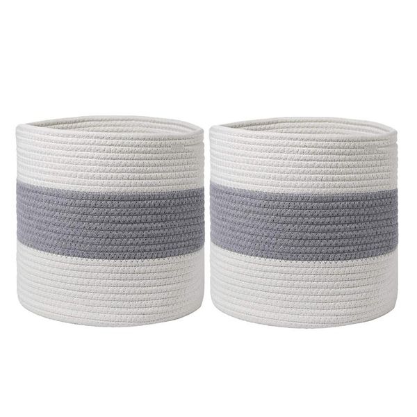 storage baskets 2pack cotton rope plant basket 11.8 inches potted plant,indoor planting pots with handles,indoor planters home decor
storage baskets 2pack cotton rope plant basket 11.8 inches potted plant,indoor planting pots with handles,indoor planters home decor