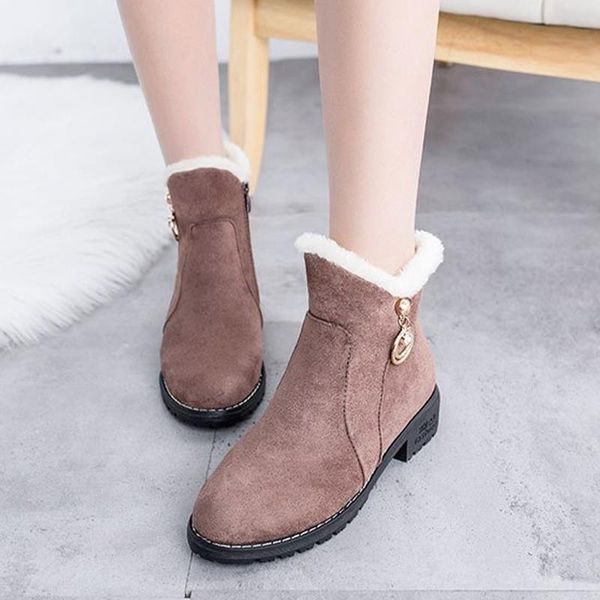 boots women snow plush warm ankle booties fashion short botas de mujer non-slip platform winter shoes casual footwear, Black
boots women snow plush warm ankle booties fashion short botas de mujer non-slip platform winter shoes casual footwear, Black