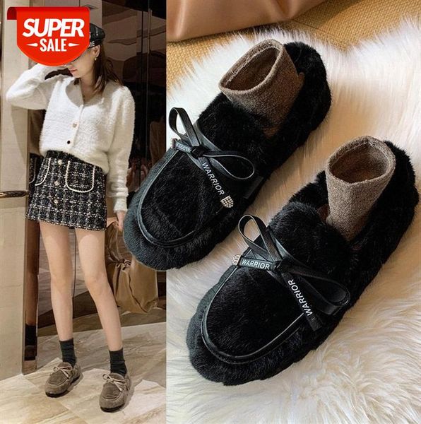 trendy brand wool shoes for women's outer wear, net red and cashmere lamb all-match flat-bottomed peas cotton single #fv5j
trendy brand wool shoes for women's outer wear, net red and cashmere lamb all-match flat-bottomed peas cotton single #fv5j