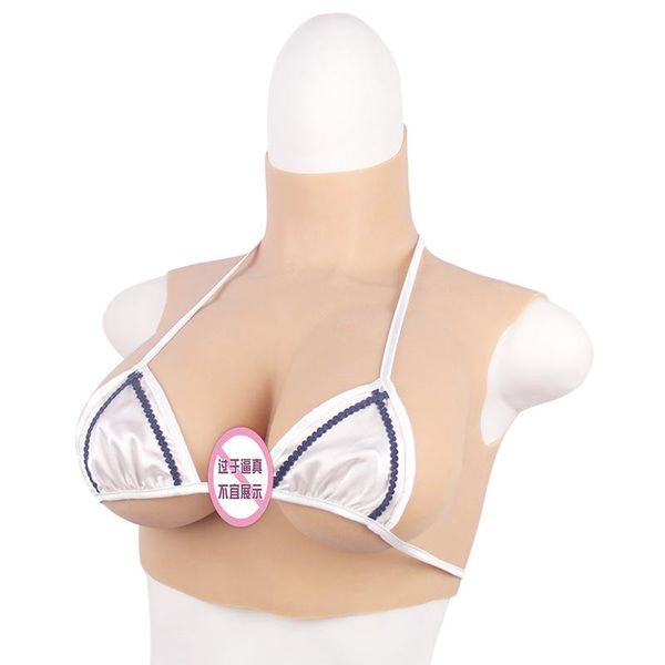 women's shapers breast cdg silicone disguise pseudo niang high collar fake chest underwear pad, Black;white
women's shapers breast cdg silicone disguise pseudo niang high collar fake chest underwear pad, Black;white