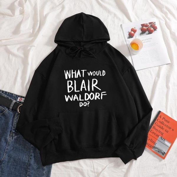what would blair waldorf do letter printed harajuku aesthetics long sleeve casual pure color drawcord hoodies women's & sweatshirts, Black
what would blair waldorf do letter printed harajuku aesthetics long sleeve casual pure color drawcord hoodies women's & sweatshirts, Black