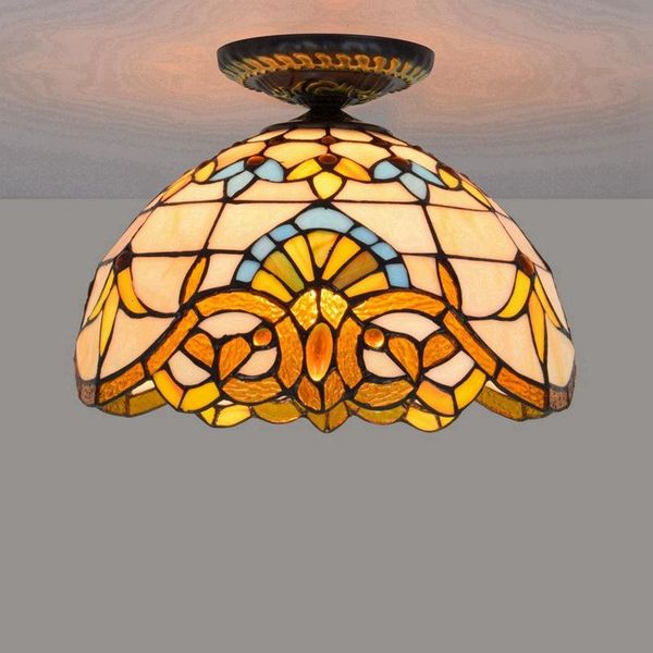 ceiling lights 30cm european-style vintage baroque tiffany multi-color glass restaurant bedroom corridor bathroom luminaire
ceiling lights 30cm european-style vintage baroque tiffany multi-color glass restaurant bedroom corridor bathroom luminaire