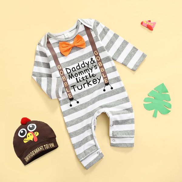 clothing sets 0-24m thanksgiving day baby girl and boy cute jumpsuit 2 piece set striped turkey print long sleeve animal hat, White
clothing sets 0-24m thanksgiving day baby girl and boy cute jumpsuit 2 piece set striped turkey print long sleeve animal hat, White