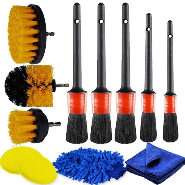 car sponge 12pcs cleaning detailing brush set scrubber drill for wheels dashboard dirt dust rim
car sponge 12pcs cleaning detailing brush set scrubber drill for wheels dashboard dirt dust rim