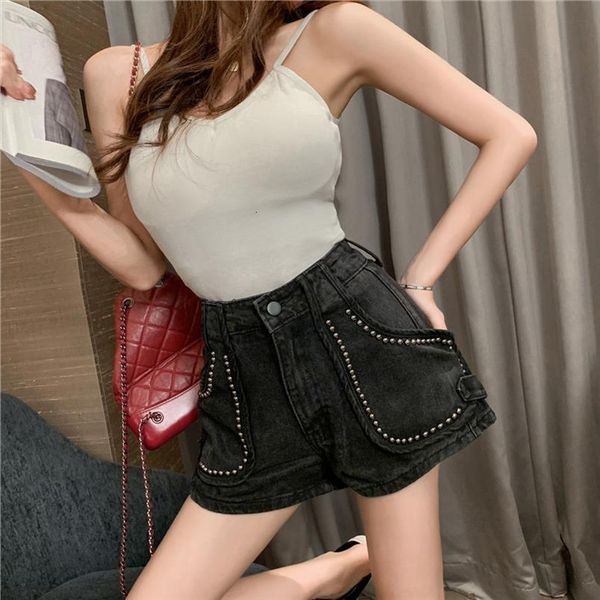 ropa mujer summer rivet women shorts denim plus size jeans feminino casual moda szorty streetwear bottoms 5311, White;black
ropa mujer summer rivet women shorts denim plus size jeans feminino casual moda szorty streetwear bottoms 5311, White;black