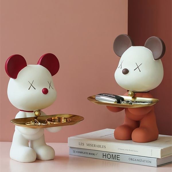 mizi home hani violent bear porch key storage tray decoration living room office desktop
mizi home hani violent bear porch key storage tray decoration living room office desktop