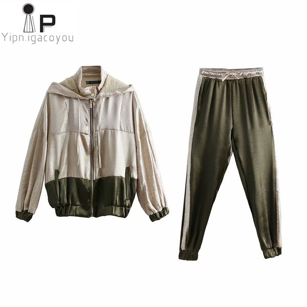 pant female vintage bomber pullover jacket women and jogging pants suit two piece set plus size casual ladies tracksuit, White
pant female vintage bomber pullover jacket women and jogging pants suit two piece set plus size casual ladies tracksuit, White