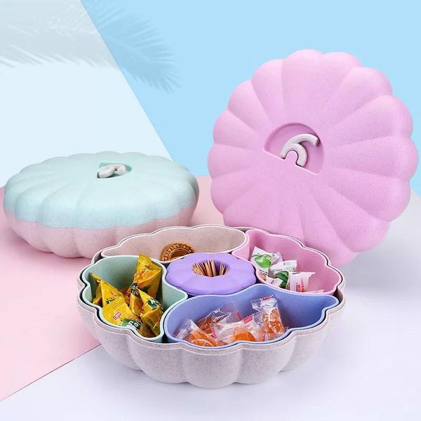 storage bottles & jars wheat straw candy box with lid pumpkin shape fruit dish inner petals grid dried multi-purpose tool
storage bottles & jars wheat straw candy box with lid pumpkin shape fruit dish inner petals grid dried multi-purpose tool