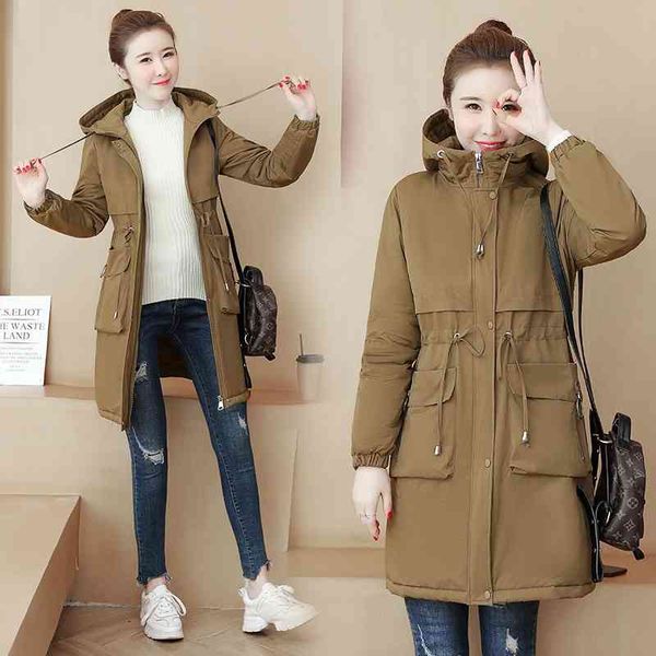 pai overcome 2020 new work down winter medium and long clothes thickened coat women's cotton, Tan;black
pai overcome 2020 new work down winter medium and long clothes thickened coat women's cotton, Tan;black