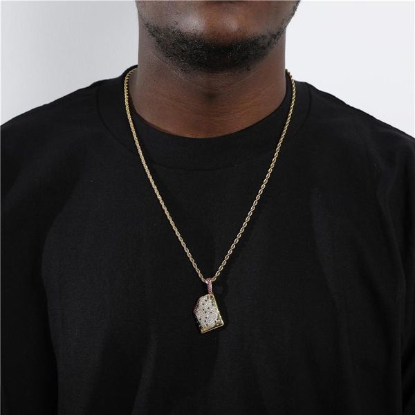 pendant necklaces hip hop bling cz cream iced out cubic zircon stone pendants men jewelry charm with tennis chain trendy gifts, Silver
pendant necklaces hip hop bling cz cream iced out cubic zircon stone pendants men jewelry charm with tennis chain trendy gifts, Silver