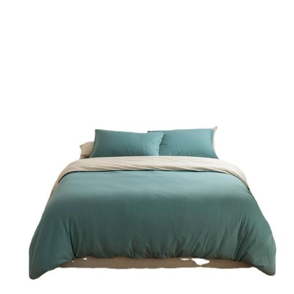 bedding sets 100% long staple cotton knitted solid color 4 pcs duvet cover bed sheet pillwocases king size 1.2m 1.5m 1.8m
bedding sets 100% long staple cotton knitted solid color 4 pcs duvet cover bed sheet pillwocases king size 1.2m 1.5m 1.8m