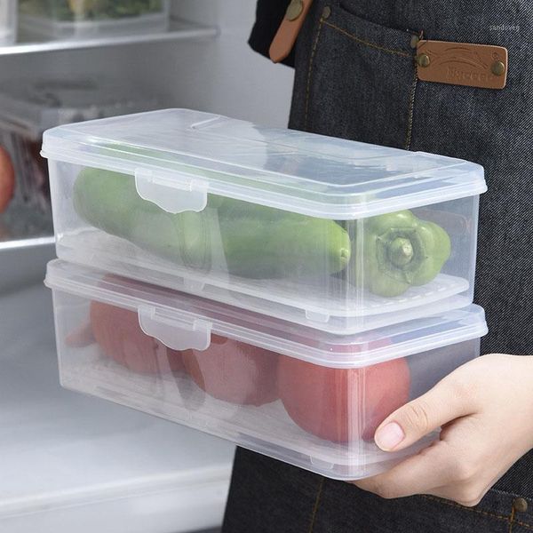 storage bottles & jars home kitchen box drain fresh seafood container refrigerator sealed transparent organizer
storage bottles & jars home kitchen box drain fresh seafood container refrigerator sealed transparent organizer