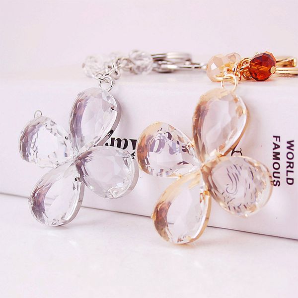 souvenir kuxi jewelry transparent diamond clover key chain women's bag accessories lucky grass craft gifts
souvenir kuxi jewelry transparent diamond clover key chain women's bag accessories lucky grass craft gifts