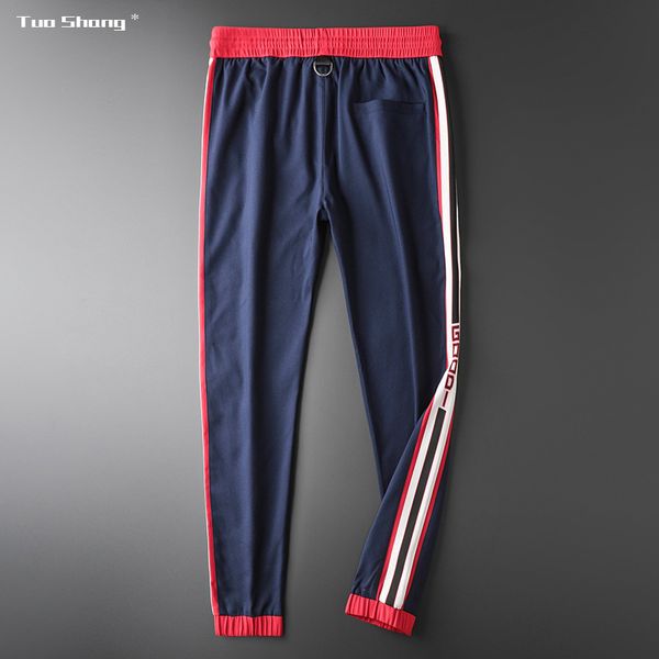 new mens breathable jogger pants drawstring sports track pants men street fashion side stripe designer casual trousers y0324, Black
new mens breathable jogger pants drawstring sports track pants men street fashion side stripe designer casual trousers y0324, Black