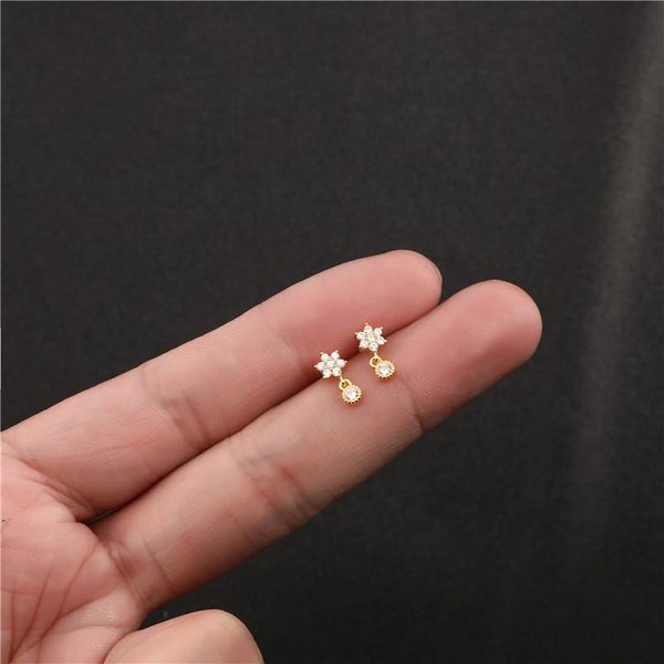 stud 925 sterling silver european simple pavé crystal star earrings women fashion charm valentine's day jewelry gift, Golden;silver
stud 925 sterling silver european simple pavé crystal star earrings women fashion charm valentine's day jewelry gift, Golden;silver
