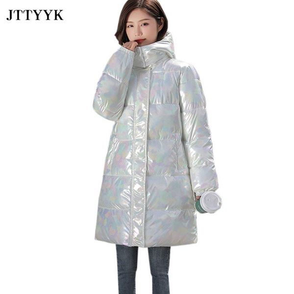women's down & parkas korean fashion sequin jacket woman winter 2021 thick warm coat female hooded long waterproof laser clothing, Black
women's down & parkas korean fashion sequin jacket woman winter 2021 thick warm coat female hooded long waterproof laser clothing, Black