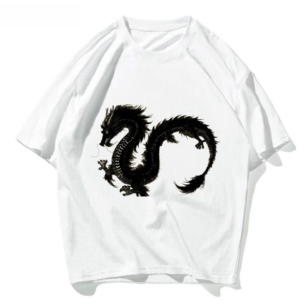 men's t-shirts cartoon t-shirt mens clothing anime chinese black dragon harajuku streetwear clothes graphic cosplay alternative oversiz, White;black
men's t-shirts cartoon t-shirt mens clothing anime chinese black dragon harajuku streetwear clothes graphic cosplay alternative oversiz, White;black