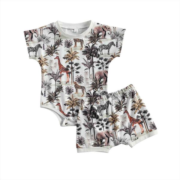0 3y casual kids baby boy clothing outfit set short sleeve animal print romper shorts loose cotton 2pcs for children, White
0 3y casual kids baby boy clothing outfit set short sleeve animal print romper shorts loose cotton 2pcs for children, White