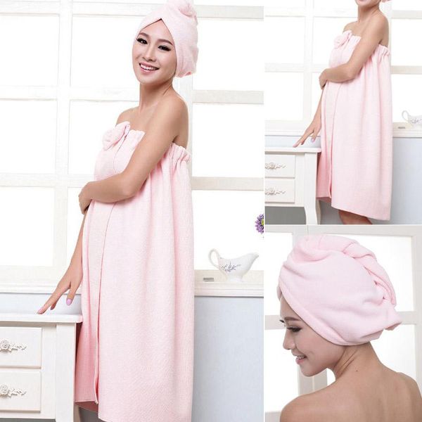 towel soft microfiber magic absorbent dry spa bath beach bathrobe+cap for women girls xkw
towel soft microfiber magic absorbent dry spa bath beach bathrobe+cap for women girls xkw
