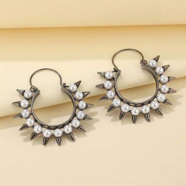 hoop & huggie european and american pearl alloy rivets for women rock cool girl oversize ear punk hip hop gold fashion jewelry wholesale, Golden;silver
hoop & huggie european and american pearl alloy rivets for women rock cool girl oversize ear punk hip hop gold fashion jewelry wholesale, Golden;silver