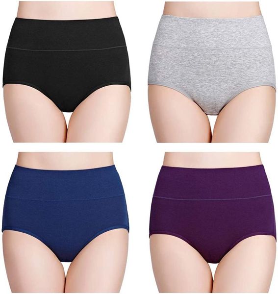 women's panties kancood 4pcs cotton plus size high waisted stretch briefs solid color panty intimates women lingerie ropa mujer, Black;pink
women's panties kancood 4pcs cotton plus size high waisted stretch briefs solid color panty intimates women lingerie ropa mujer, Black;pink