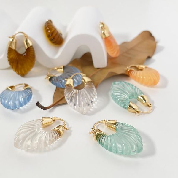 hoop & huggie 2021 retro transparent resin gold metal irregular geometric u shaped earrings for women girls party jewelry, Golden;silver
hoop & huggie 2021 retro transparent resin gold metal irregular geometric u shaped earrings for women girls party jewelry, Golden;silver