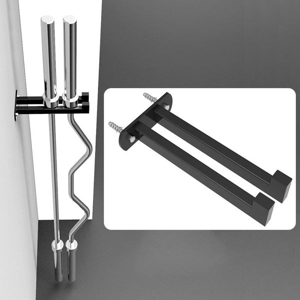 accessories wall-mounted barbell rod bracket heavy duty home gym fitness holder hanging display frame storage equipments
accessories wall-mounted barbell rod bracket heavy duty home gym fitness holder hanging display frame storage equipments