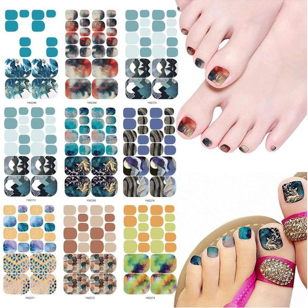 stickers & decals 22pcs/sheet women waterproof fashion marbling toe nail manicure diy art tips wraps adhesive foil, Black
stickers & decals 22pcs/sheet women waterproof fashion marbling toe nail manicure diy art tips wraps adhesive foil, Black
