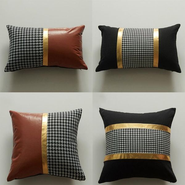 cushion/decorative pillow luanqi cushion cover light luxury cotton imitation leather 45x45cm/30x50cm black series sofa case home decor throw
cushion/decorative pillow luanqi cushion cover light luxury cotton imitation leather 45x45cm/30x50cm black series sofa case home decor throw