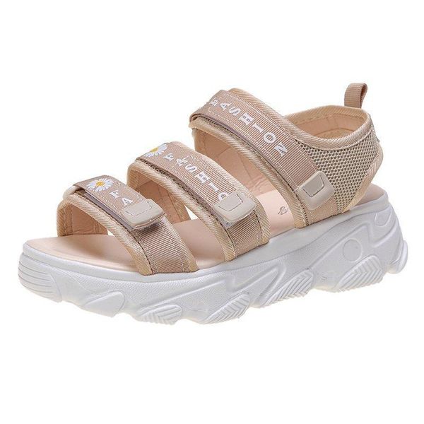 fashion sandals female outer wear 2021 summer influx of korean wild thick soles and comfortable shoes fairy, Black
fashion sandals female outer wear 2021 summer influx of korean wild thick soles and comfortable shoes fairy, Black